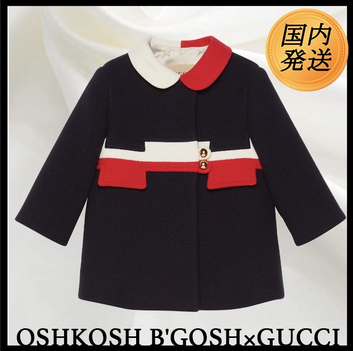 ベビー♪【国内発送★OSHKOSH B'GOSH×GUCCI】ウール コート