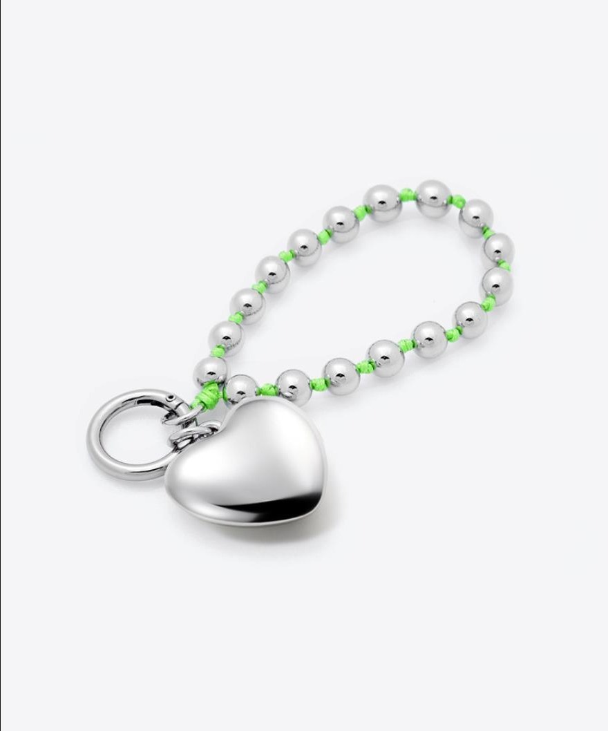 ☆人気☆【MONDAY EDITION】☆HEART AND BALL STRAP KEYRIN.G