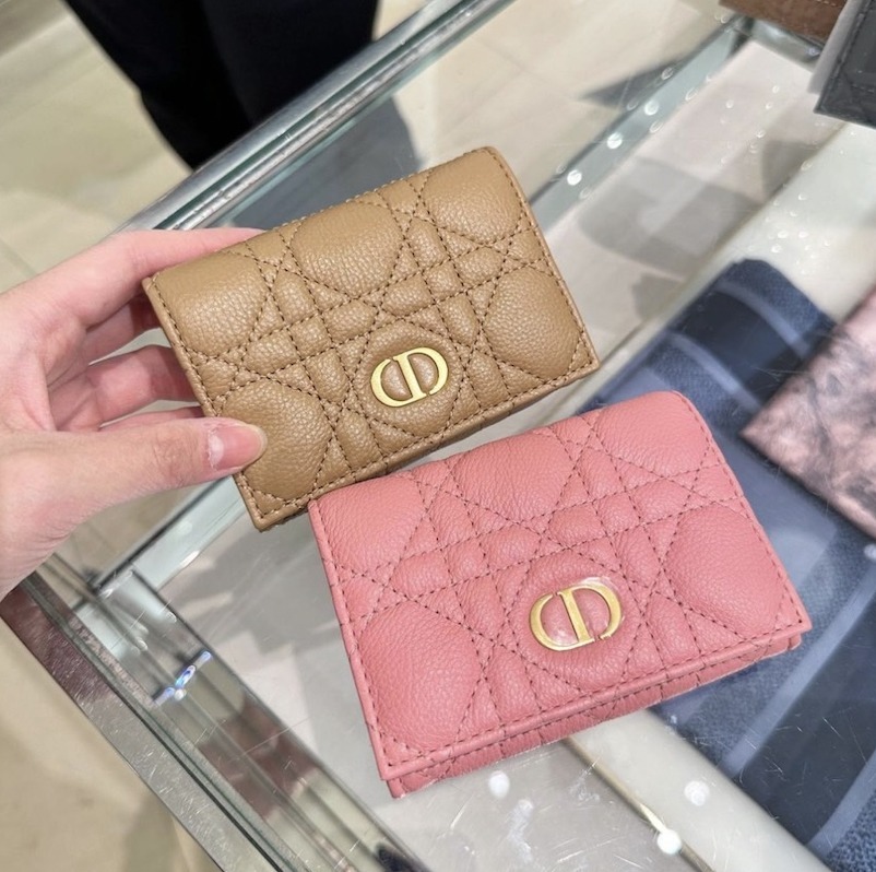 【日本未入荷★】DIOR “Caro” カナージュ*XSウォレット