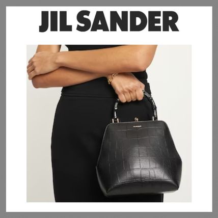 【新品未使用】  JIL SANDER ジルサンダー  がま口バック