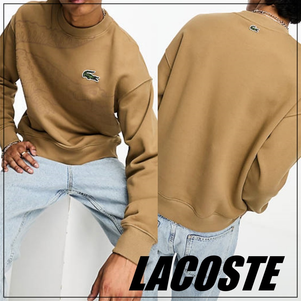 LACOSTE///ラコステ ロゴ スウェット トレーナー