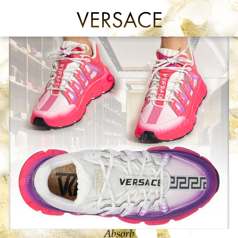 【23AW NEW】VERSACE_women / TRIGRECA スニーカー / ２色