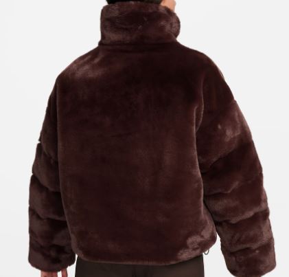 NEW【NIKE】オーバーサイズ フェイクファー ジャケットコート