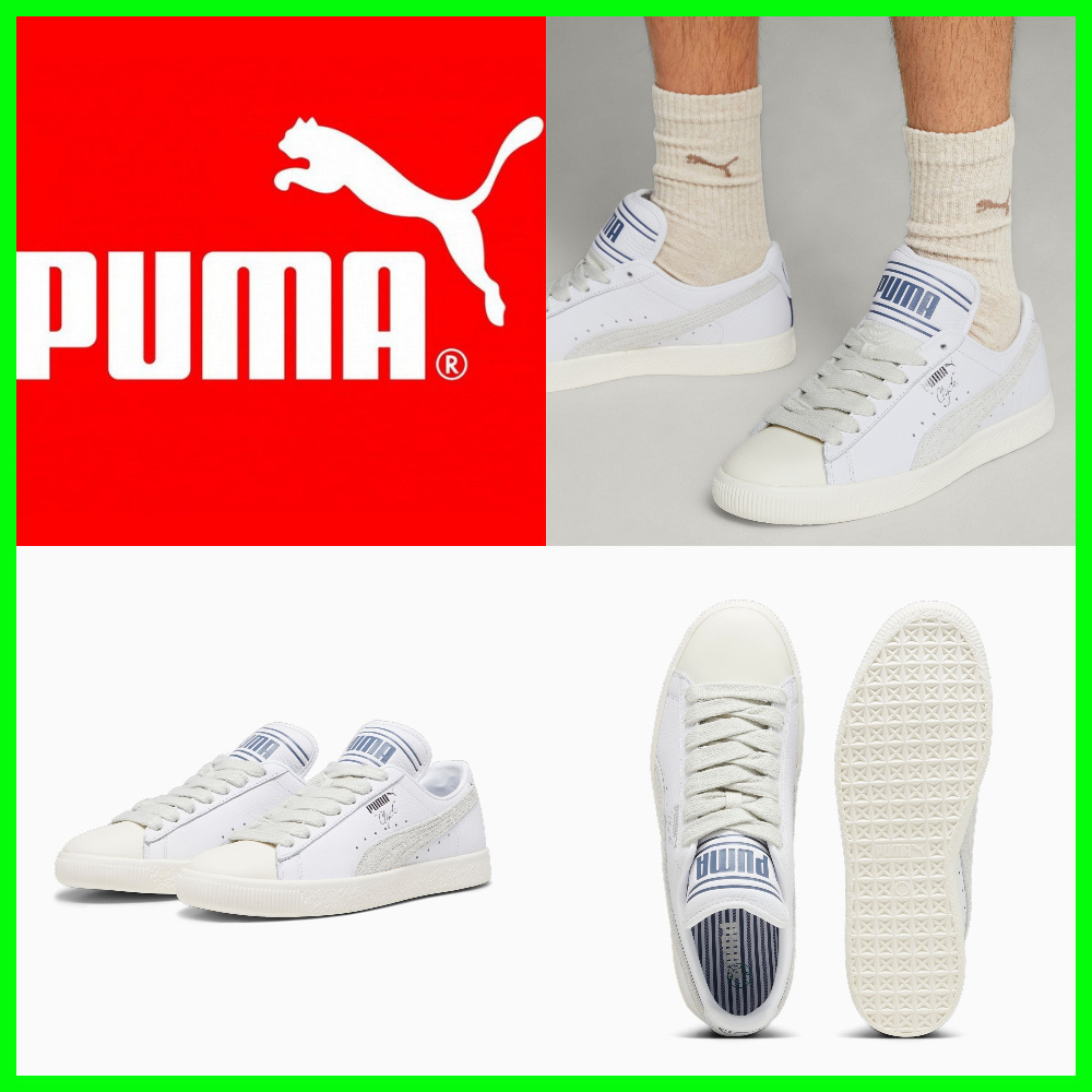 [PUMA X RHUIGI]★Clyde Q3 Rhuigi_PUMA White★男女共用★
