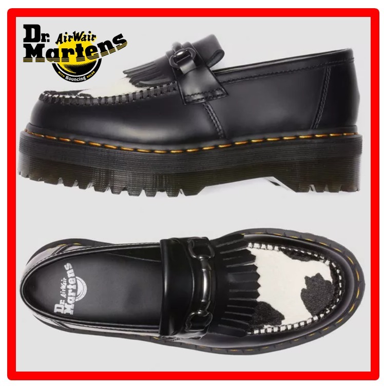 ☆【Dr.Martens】☆W ADRIAN SNAFFLE QUAD ローファー☆22-25☆