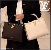 【カチッと感が可愛い】LOUIS VUITTON★Lock & Go ハンドバッグ