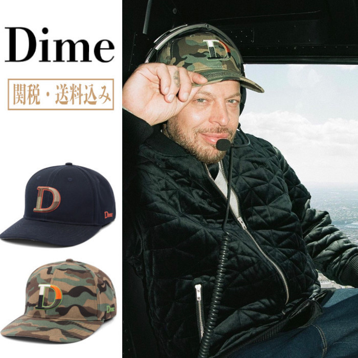 おすすめキャップ】Dime Montreal D Color Logo Cap
