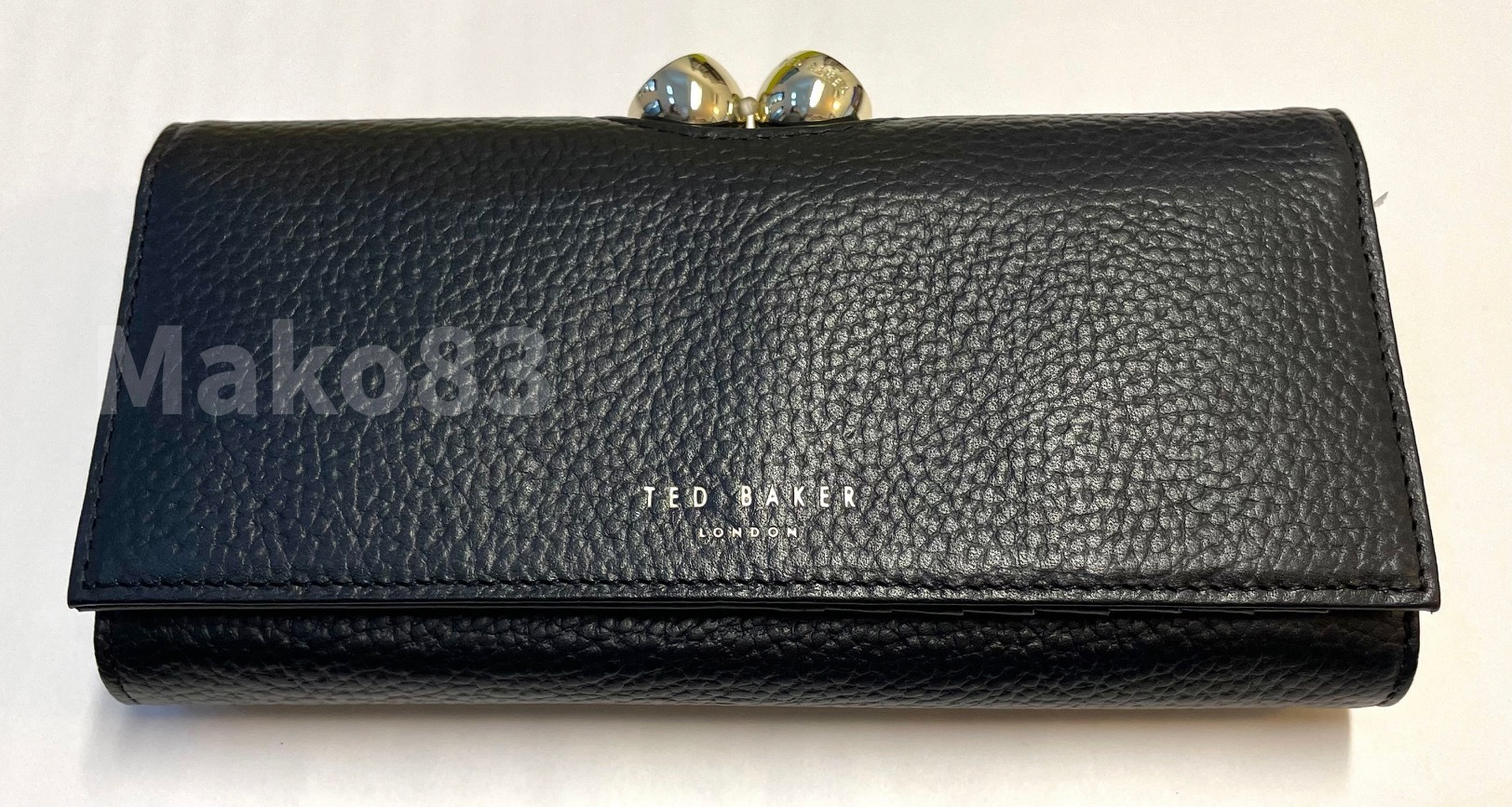 【TED BAKER】大人気！ROSYELA レザーがま口財布 TED BAKER】Alyesha レザー がま口 ミニ折り財布 (TED BAKER