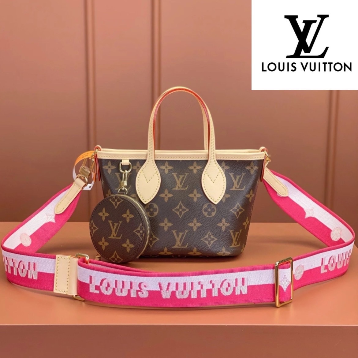 LOUIS VUITTON コインケース付きが便利◎サックネヴァーフルBB