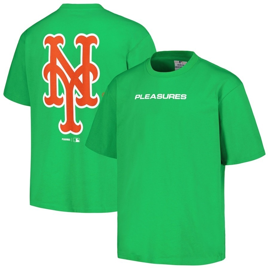 PLEASURES × Fanatics MLB ニューヨーク メッツ Tシャツ 関税込