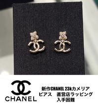 CHANEL クリア ピアス