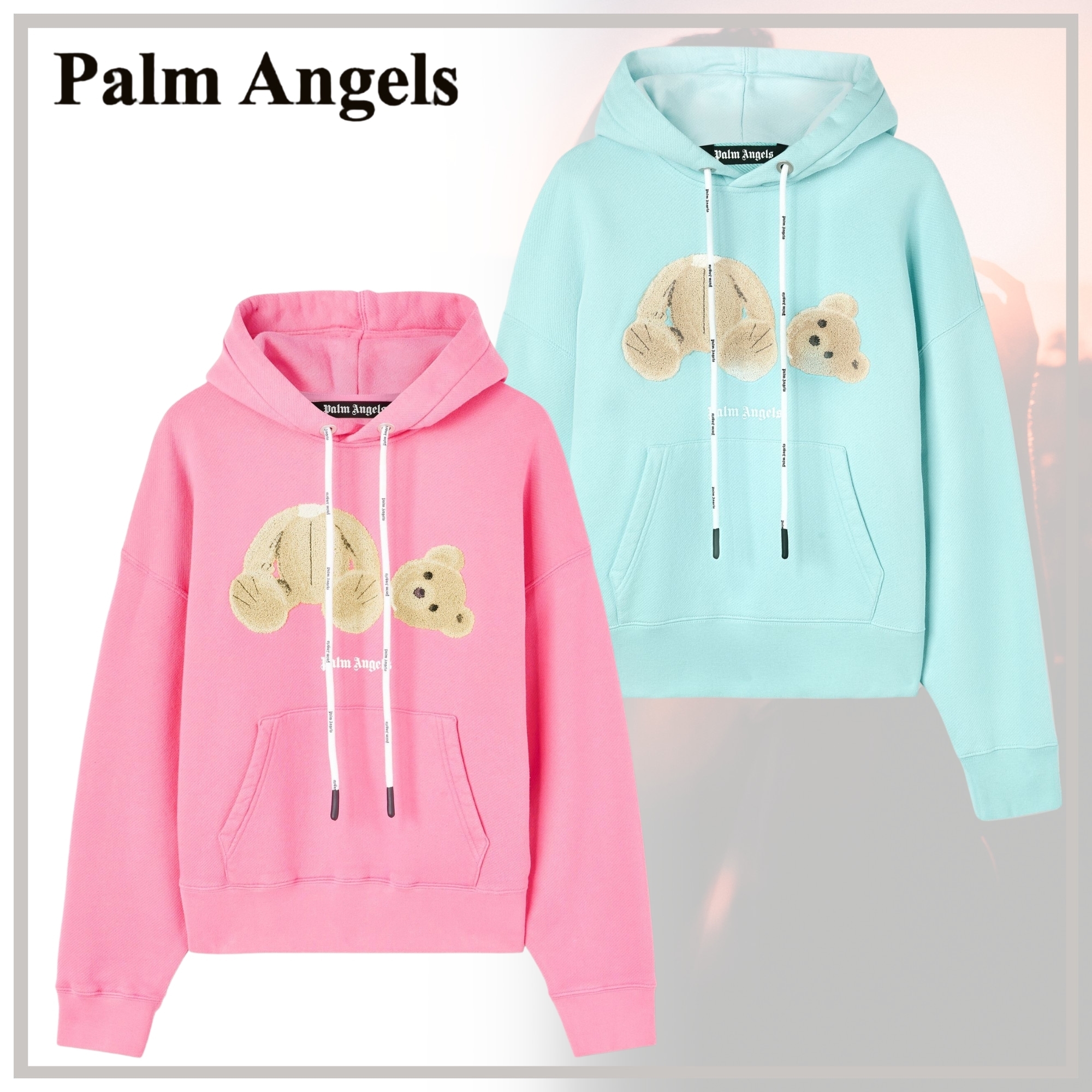 コーデの主役に【PALM ANGELS】KILL THE BEAR フーディー 23AW (Palm