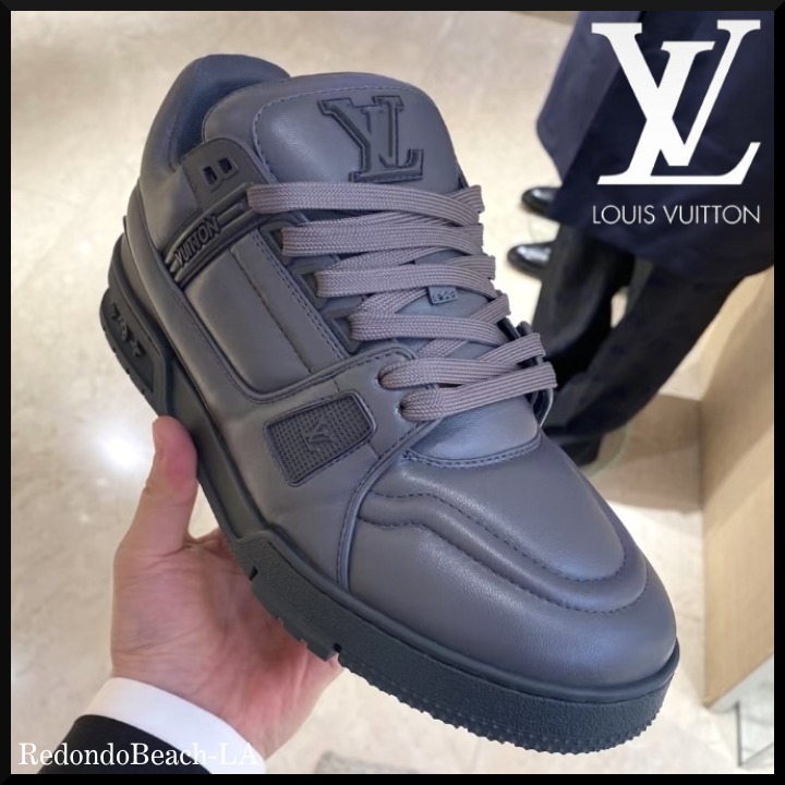 【モコっと感がお洒落】★LOUIS VUITTON★LV Trainer スニーカー