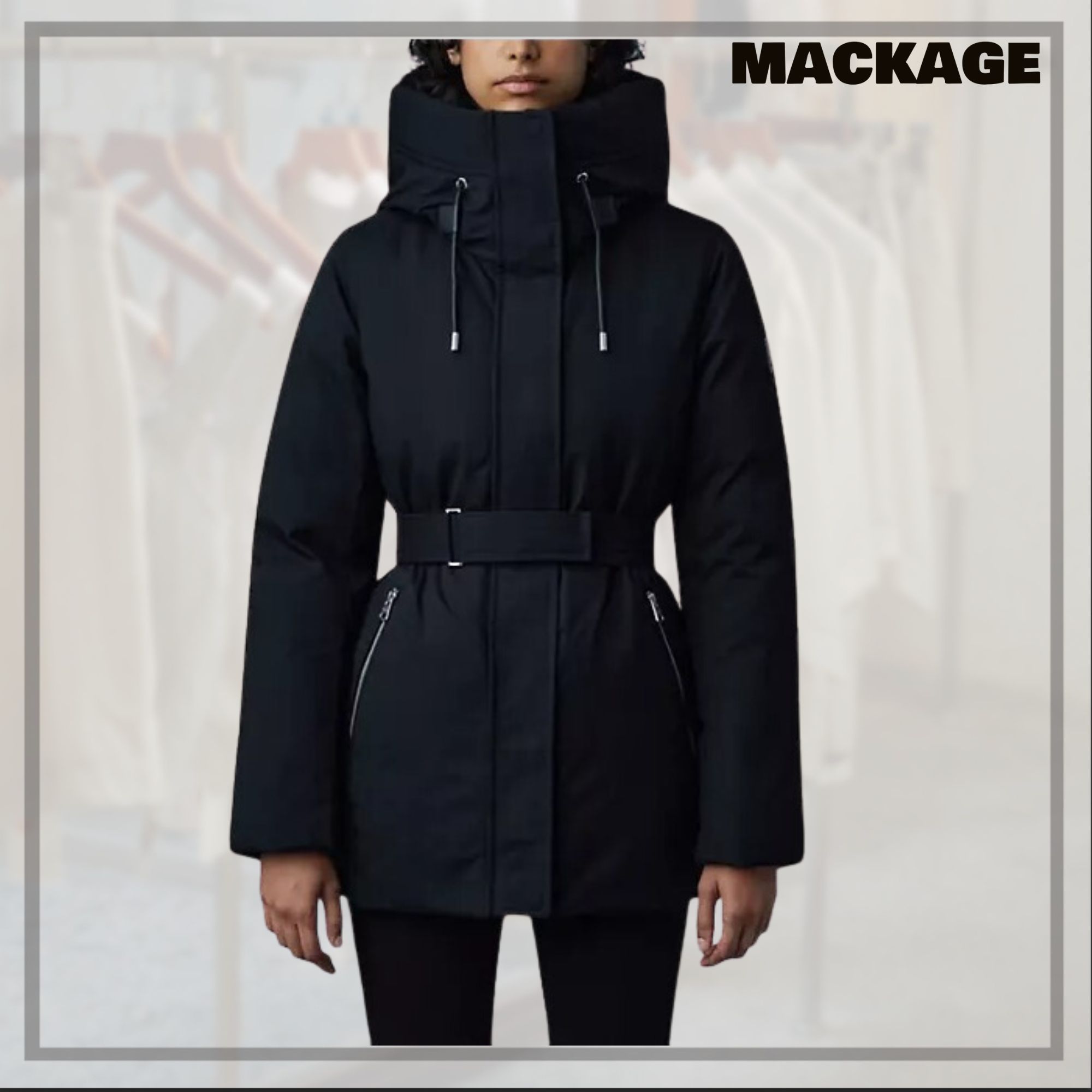 エレガントな【Mackage】Jeni 2-In-1 ダウンパーカー 23秋冬新作