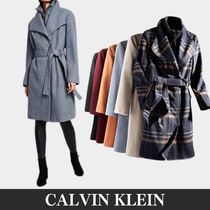 【海外限定品】Calvin Klein  ベルトラップコート