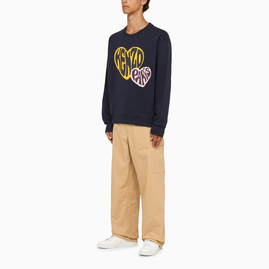 (sale)ケンゾー、ミッドナイトブルー、スウェット