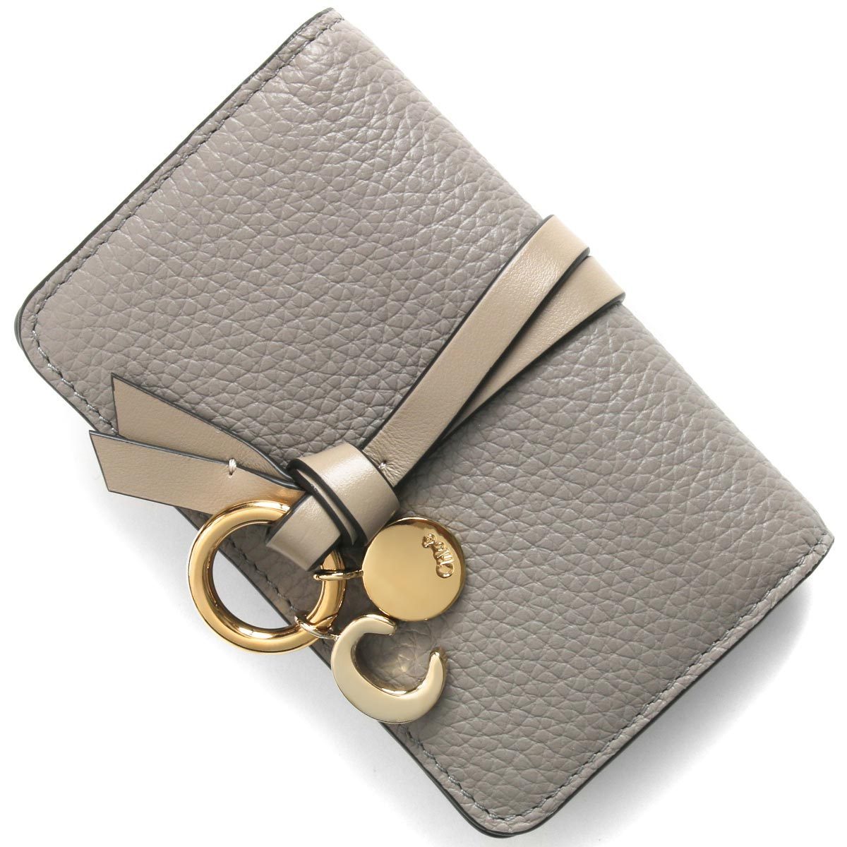 CHLOE カードケース カシミヤグレー レディース CHC21WP015 053