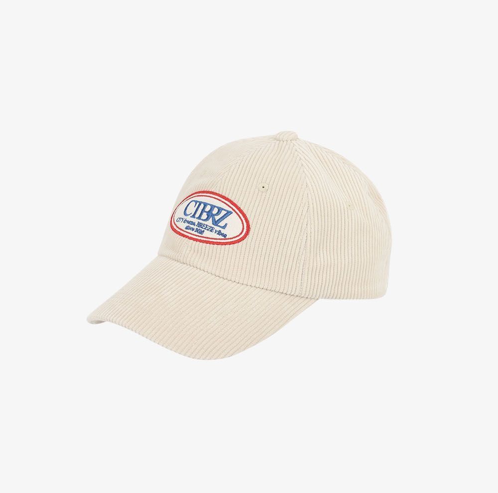 citybreeze★韓国 (CTF4) CTBRZ CORDUROY BALL CAP ユニセックス citybreeze☆韓国 (CTF4) CTBRZ CORDUROY BALL CAP ユニセックス