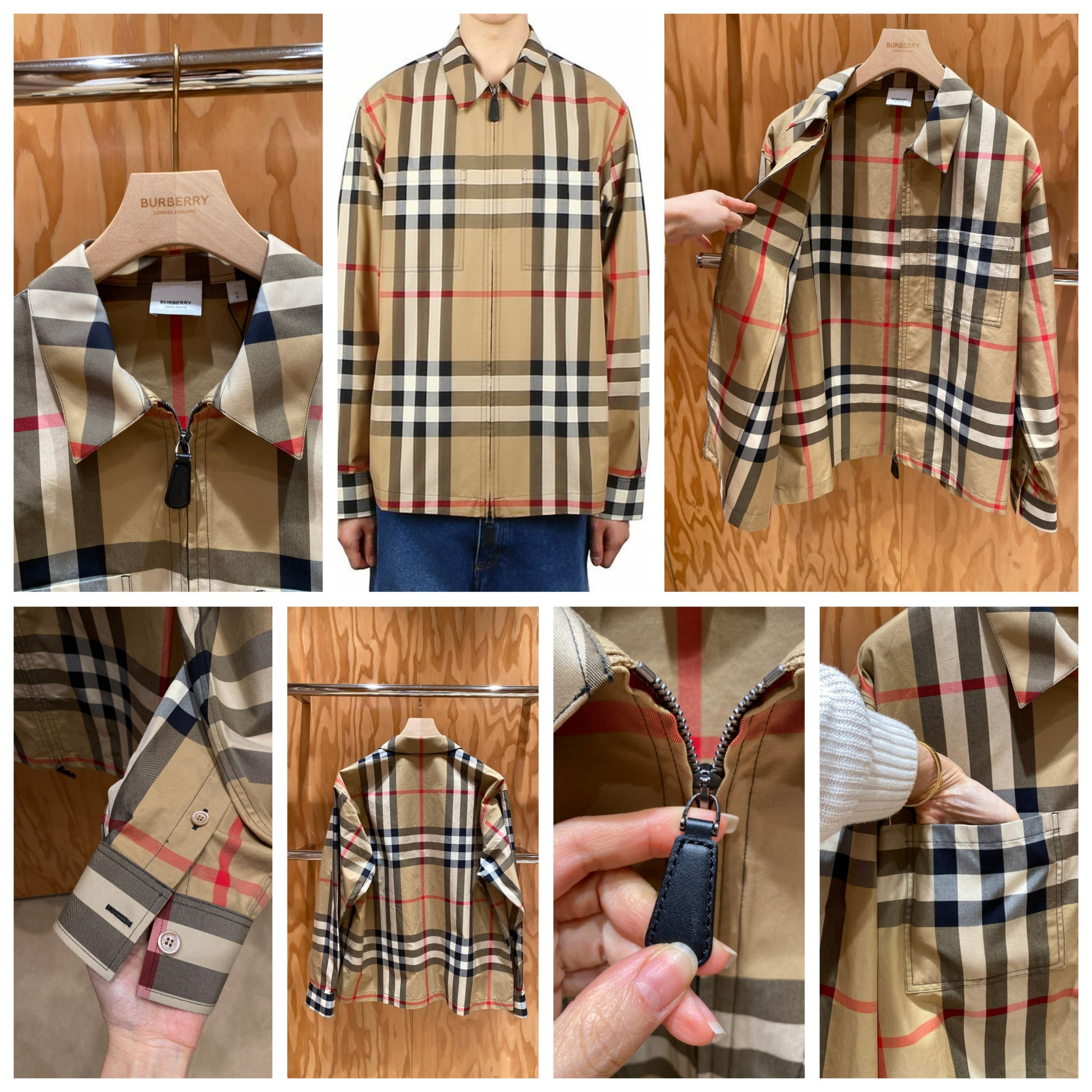 バーバリー♦Burberryジャケット メンズ オシャレ