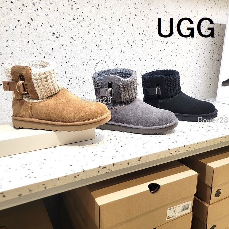【セール】 UGG ☆ Classic Solene Mini ☆ニット編みがカワイイ