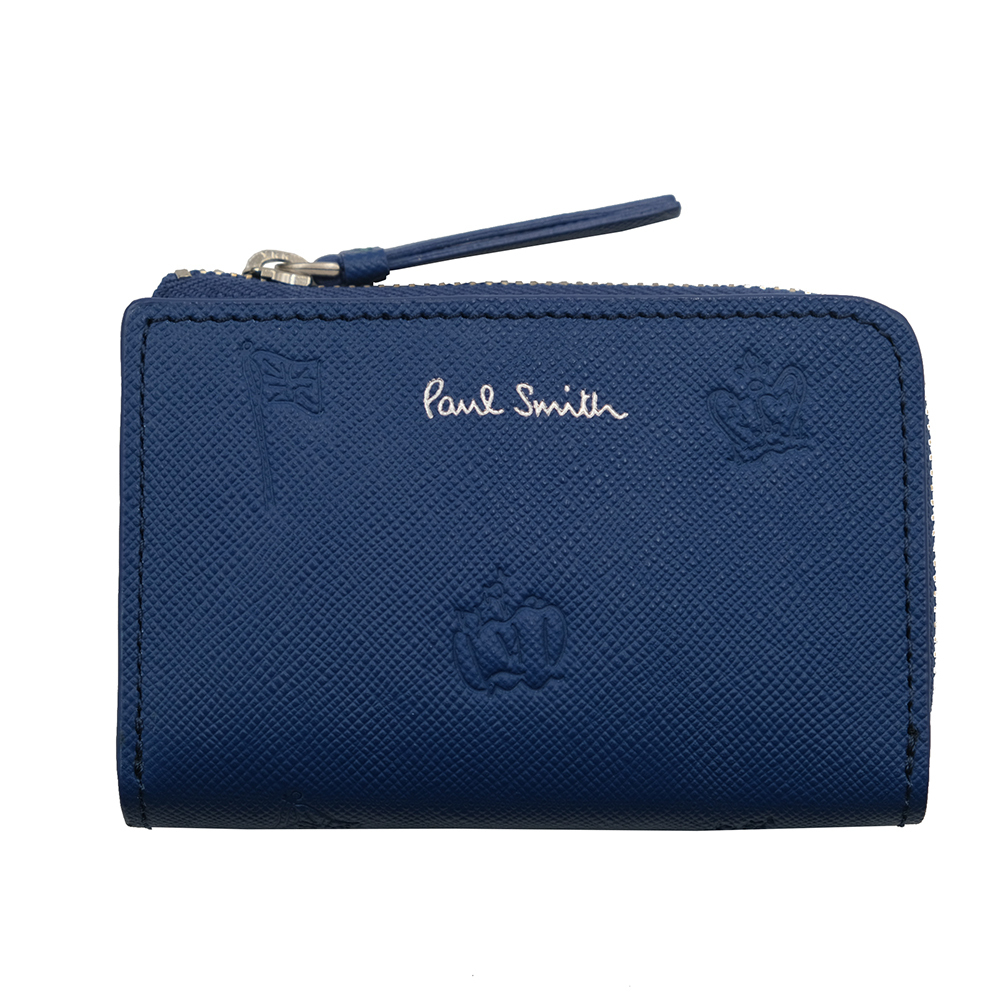 ポールスミス PaulSmith キーケース 本革 ブルー C00430