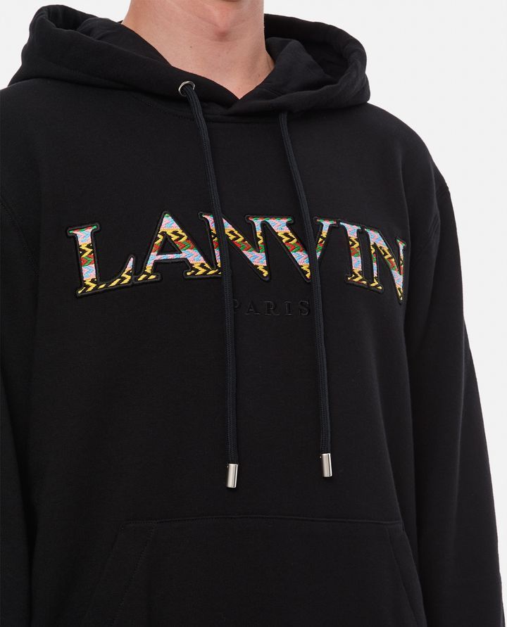 パーカー・フーディ LANVIN SS25 Logo hoodie (RMHO0001J171P25 10) Lanvin LANVIN SWEATSHIRT WITH LOGO | baltini | REVERSIBLE