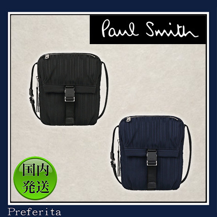 【Paul Smith】ミニショルダーバッグ シャドーストライプ
