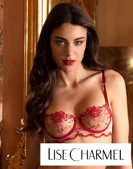 【LISE CHARMEL】新作ブラ★EBLOUISSANT EROS★ハーフカップ
