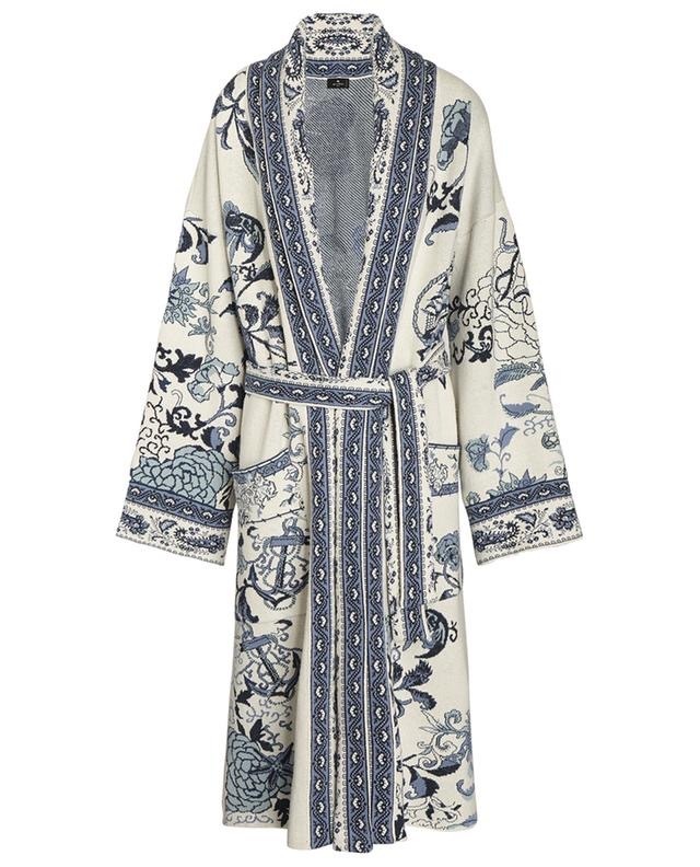 希少【ETRO】オールドスクールタトゥー七分ジャカードコート 希少【ETRO】オールドスクールタトゥー七分ジャカードコート