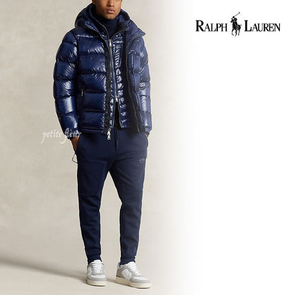 Ralph Lauren Down Jackets Short Street Style Plain Logo Down Jackets