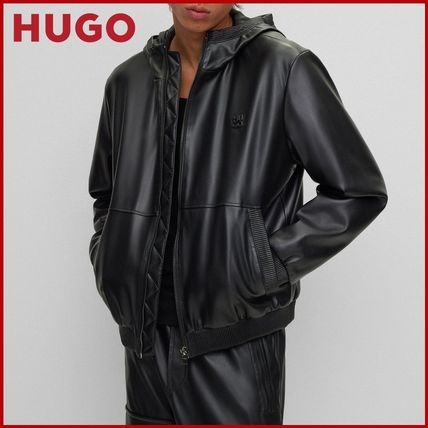 Hugo Boss(ヒューゴボス) レザージャケット(メンズ) - 海外通販