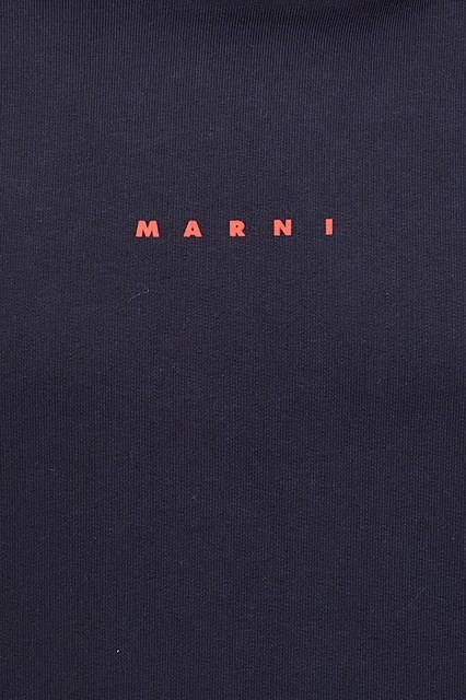 関税・送料込 MARNI Logo print cotton パーカー