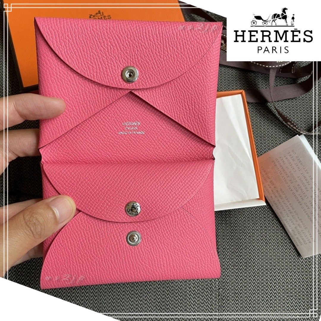 HERMES Calvi (エルメス カルヴィ) カードケース・名刺入れ レディース