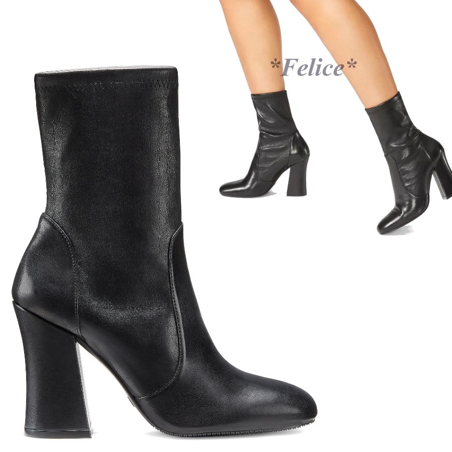 ＊Stuart Weitzman＊ Curveblock Booties 関税/送料込