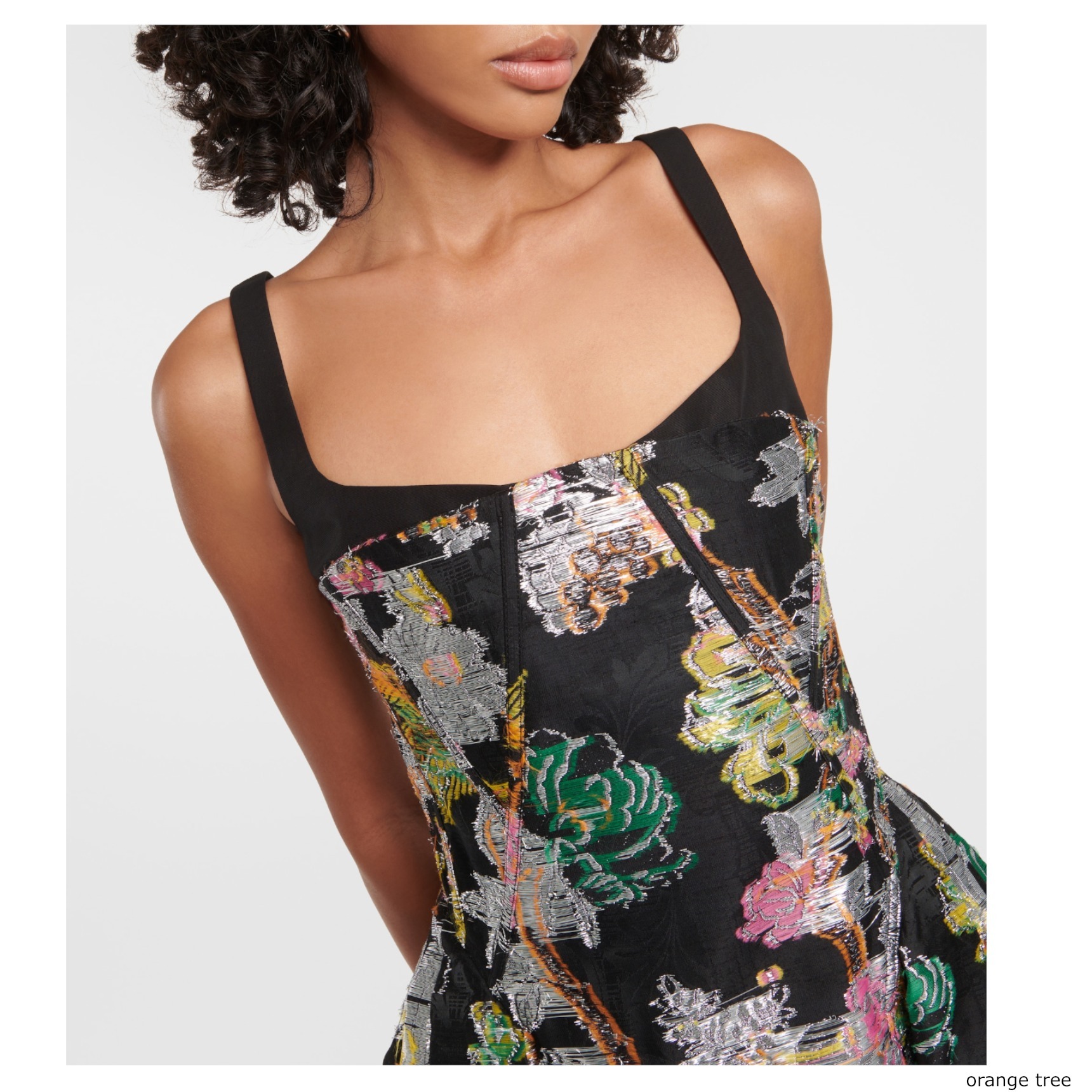 ERDEM アーデム ワンピース ブランド Floral jacquard 854569