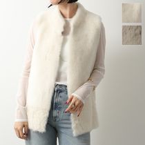 KARL DONOGHUE(カールドノヒュー) ベスト・ジレ KARL DONOGHUE ベスト FEATHER SHEARLING MIDI CMCMGW3