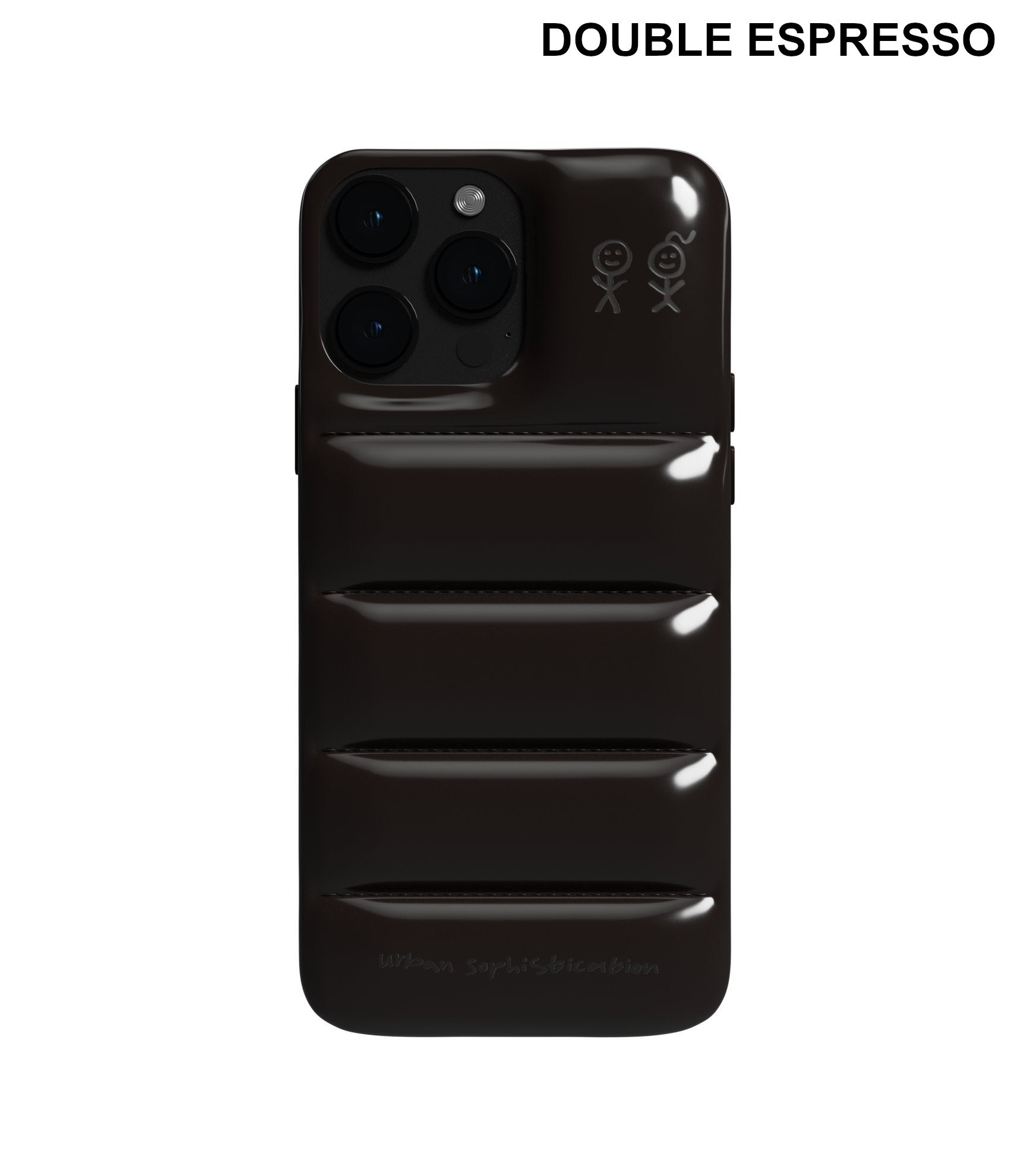 The Puffer Case® - Black Manhattan | Urban Sophistication