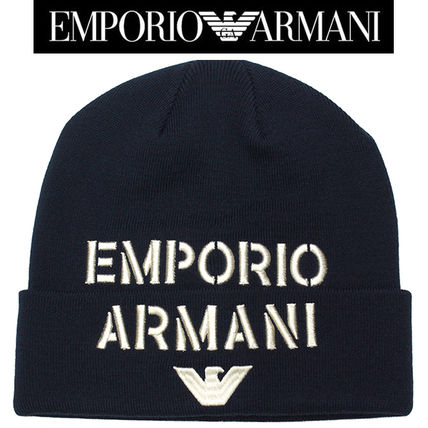 EMPORIO ARMANI(エンポリオアルマーニ) ニットキャップ・ビーニー