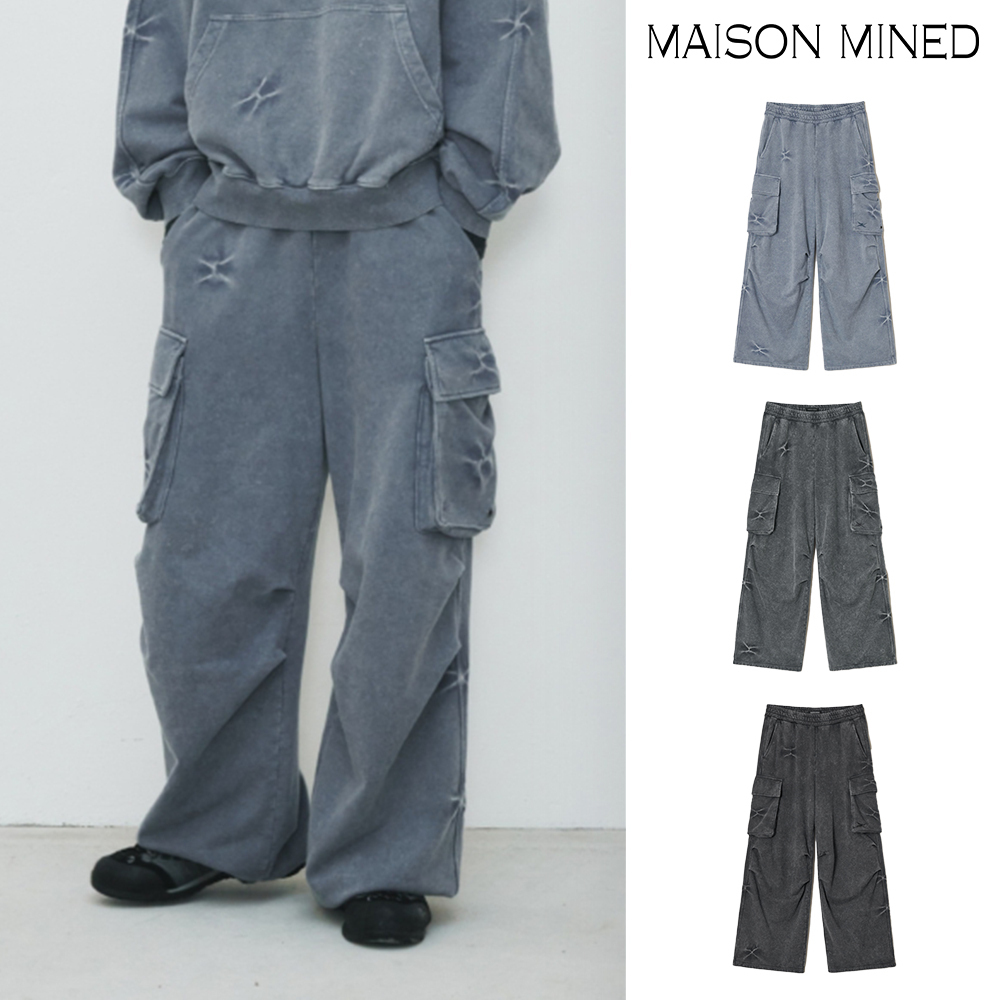【MAISON MINED】23FW★ PINCH CARGO SWEATPANTS