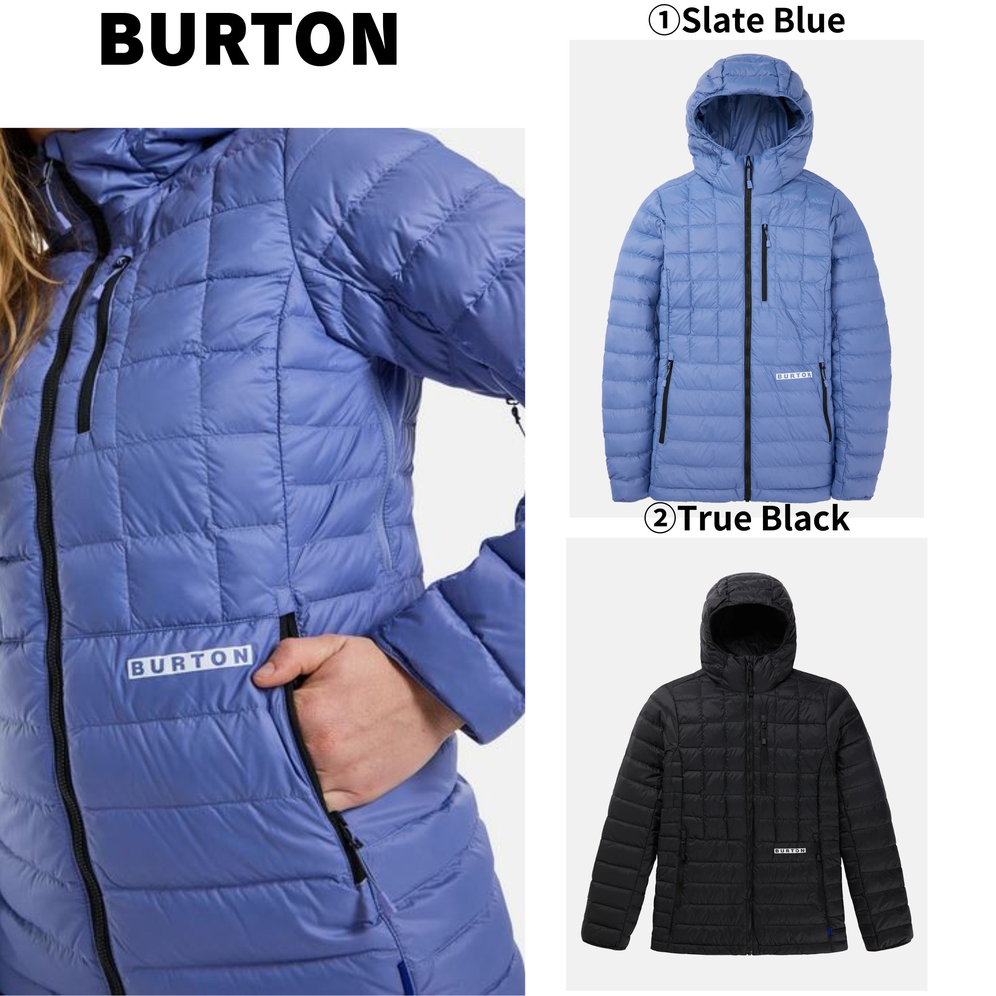 【BURTON】Women's Burton Mid-Heat Hooded Down Jacket