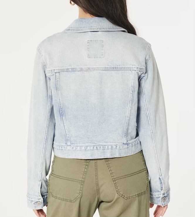 即発○ホリスターHOLLISTER○可愛いデニムジャケット ジージャン