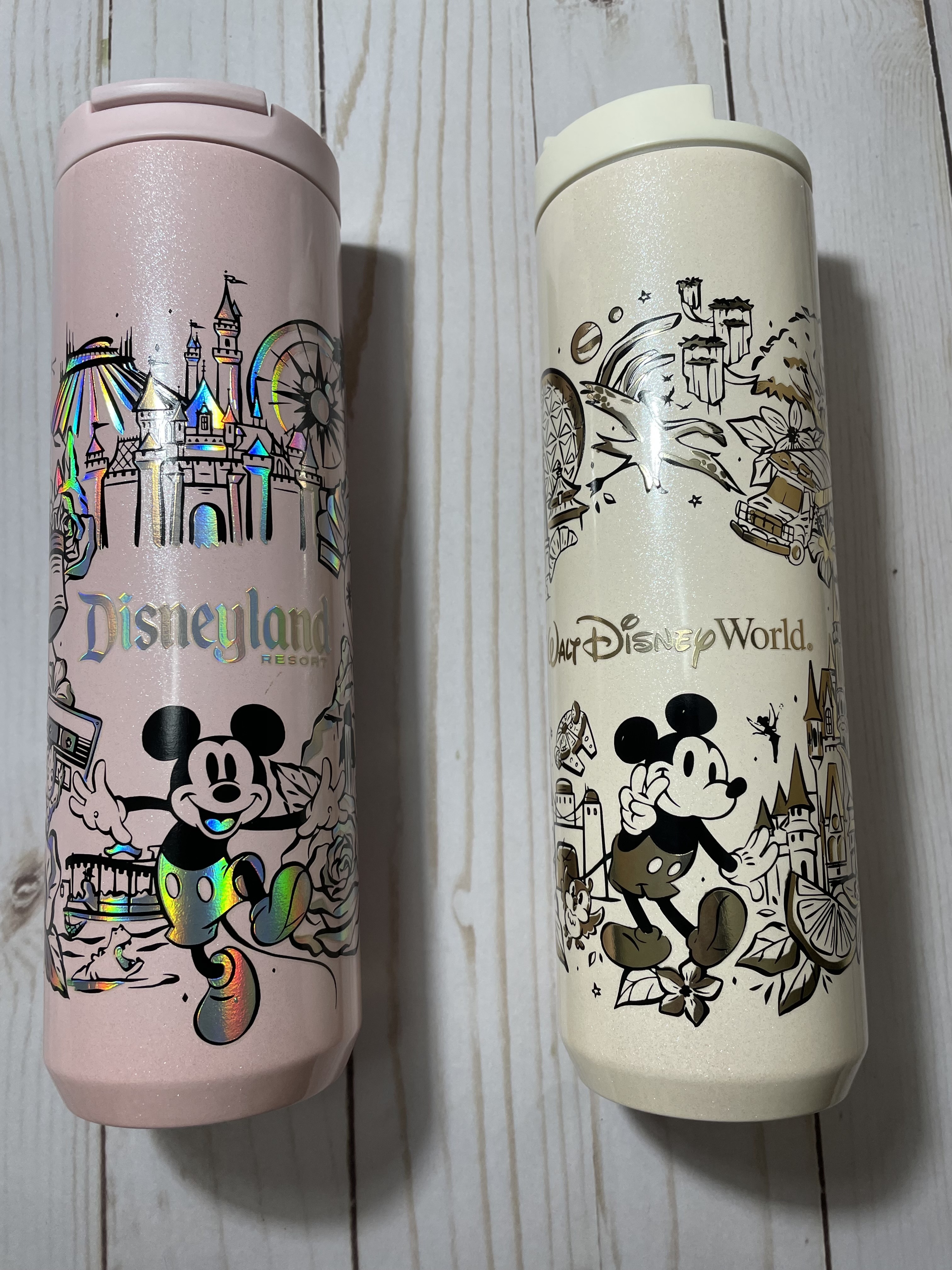 【まとめ買いお得】スターバックスX Disneyタンブラ-２個セット