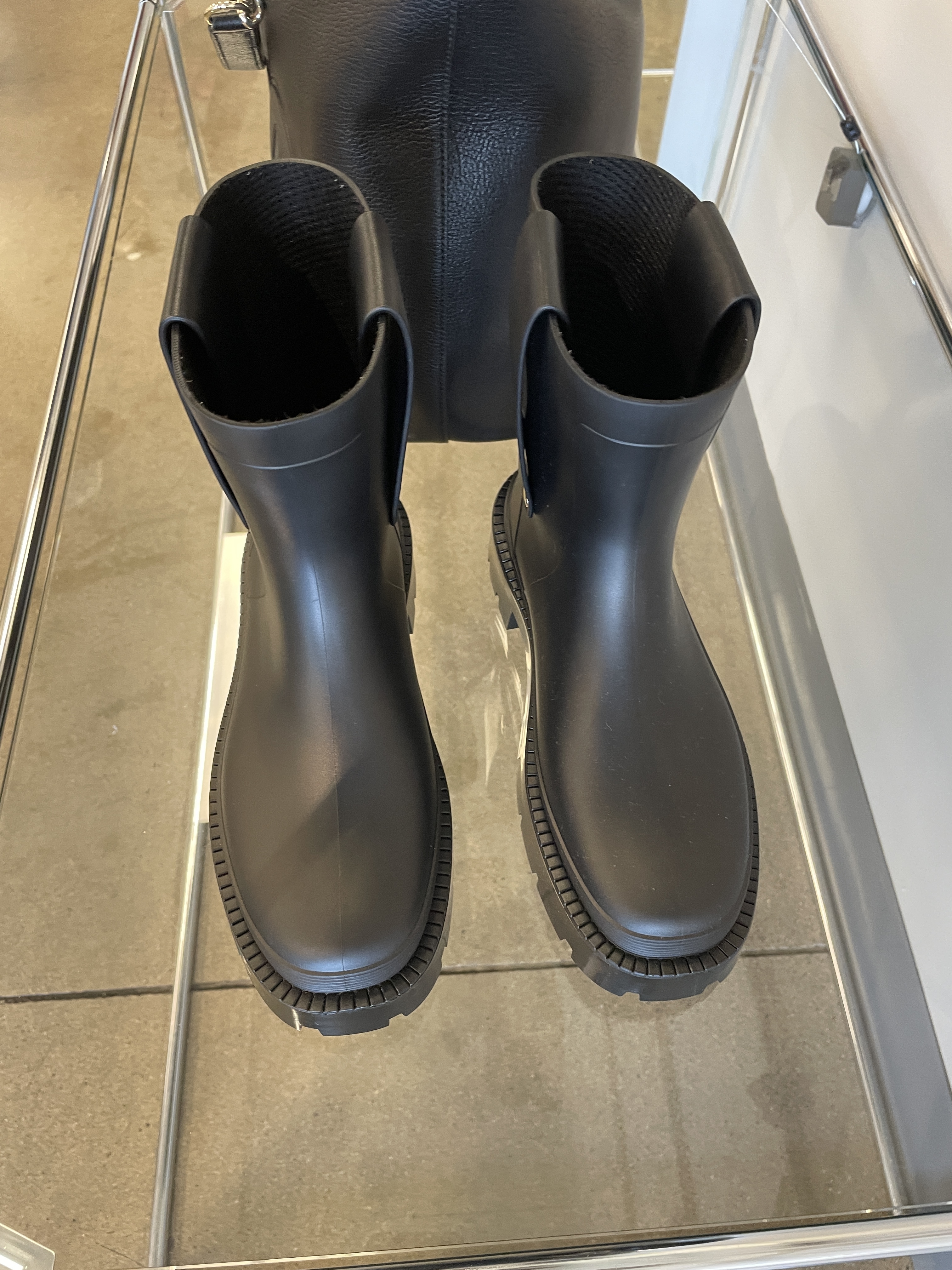 6万取引突破★UPS速達便【JIMMY CHOO】RAYAN FLAT_レインブーツ 新品 Jimmy☆Choo Rayan Flat レインブーツ