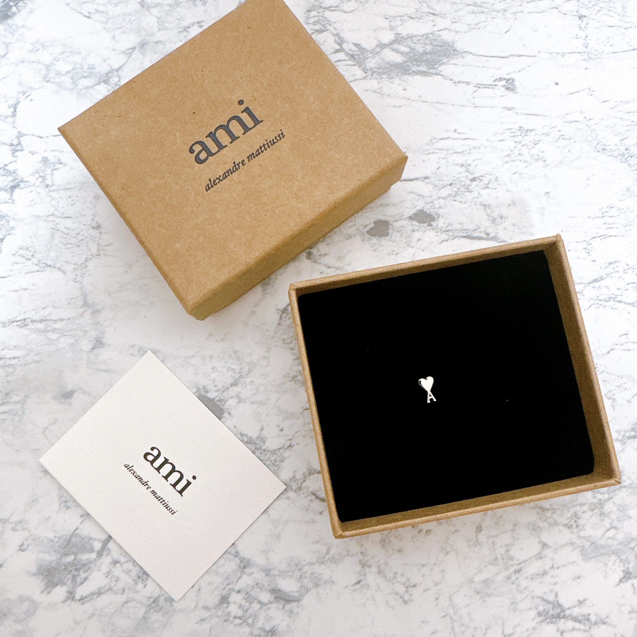 ユニセックス AMI PARIS アミパリス ロゴ ピアス (AMI PARIS/ピアス