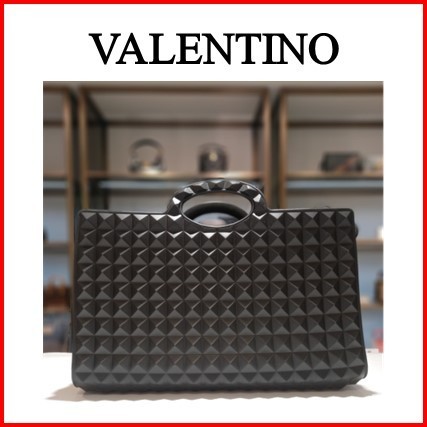 【関税込み】VALENTINO ラバー ル トロワジエーム トートバッグ