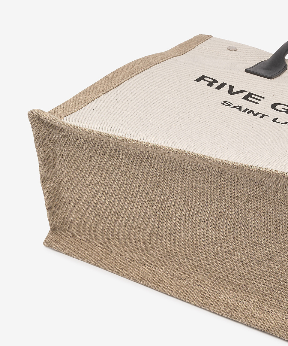 SAINT LAURENT》 632539 FAAVU 9054 RIVE GAUCHE TOTE BAG