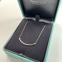 Tiffany T スマイル ペンダント スモール イエローゴールド