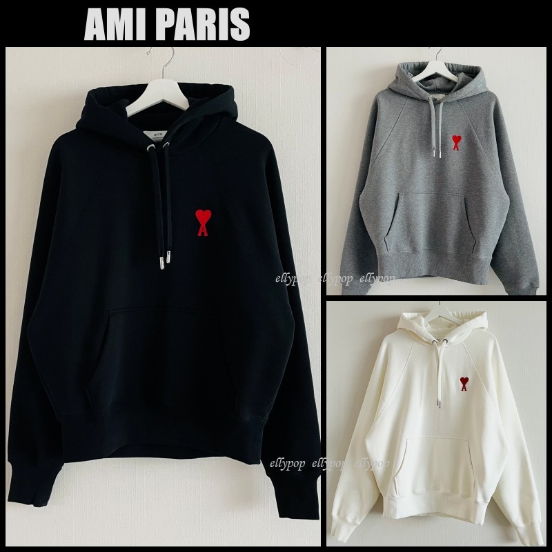 AMI PARIS Hoodie アミパリス ハート ロゴ フーディー