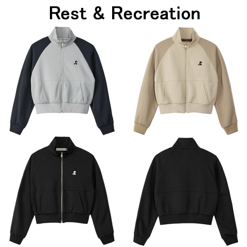 ★韓国人気★Rest & Recreation★RR RAGLAN JERSEY JACKET
