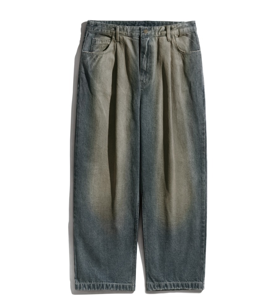 ☆韓国の人気☆【PERSTEP】☆Long Deep Washing Denim Pant.s☆ ☆韓国の人気☆【PERSTEP】☆Long Deep Washing Denim Pant.s